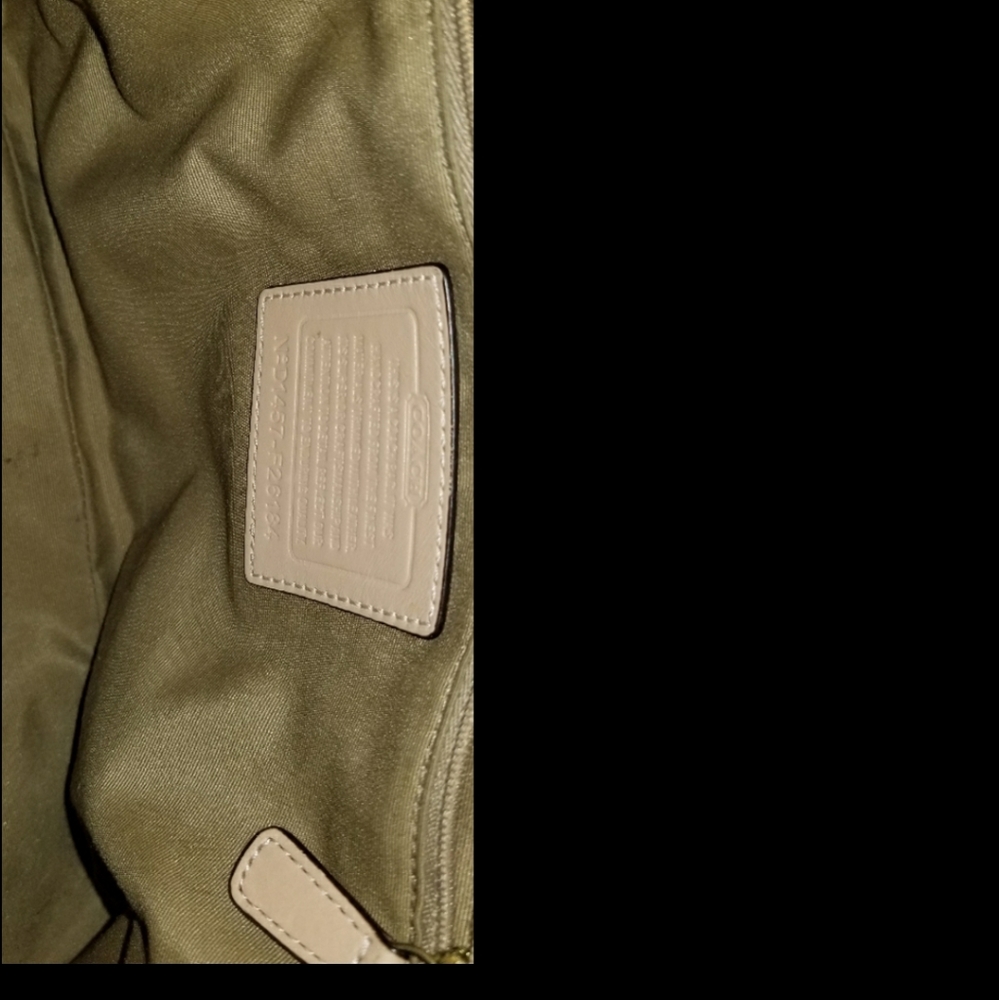 Coach satchel purse - Picture 2 of 2